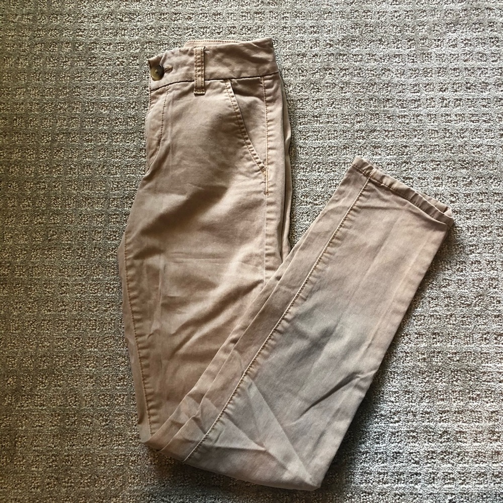AE khaki jeans